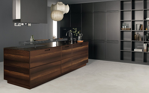 Серая кухня Key cucine Factory