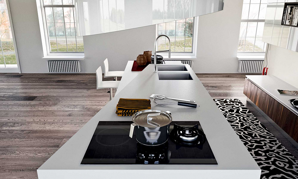 Treo kitchens Modern Line Thai Laminato Nobilitato