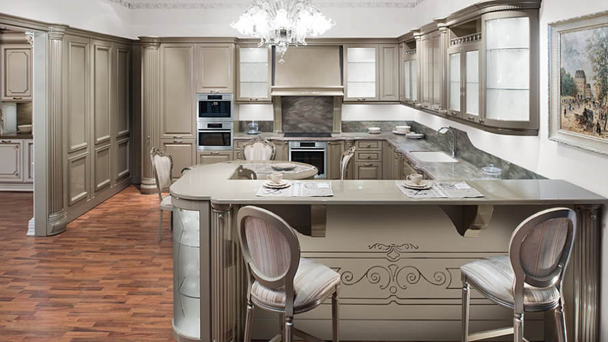 Tomassi Cucine «Belle Epoque Laccata Ostrica»