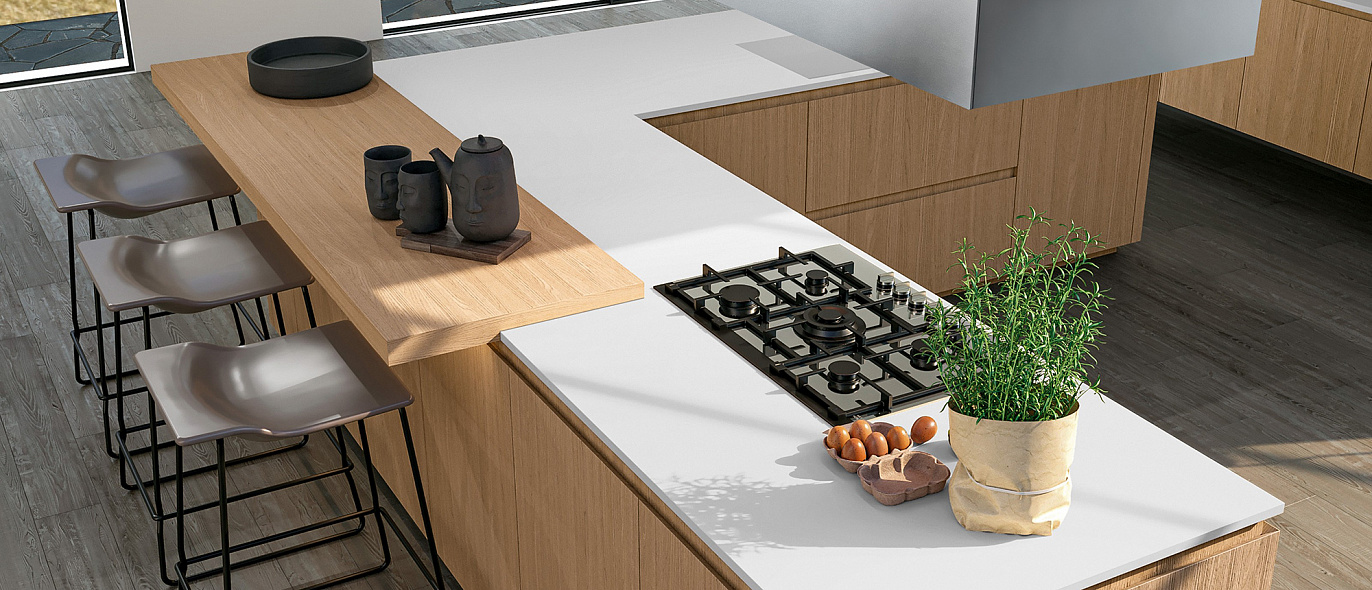 Treo kitchens Design Line B22 Veneered