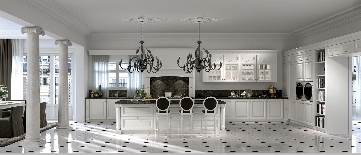 Treo kitchens Classic Line Isabel Matt Bianca