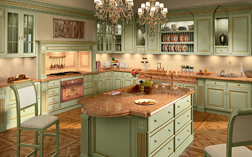 Кухня в классическом стиле Tiferno Regency Collection