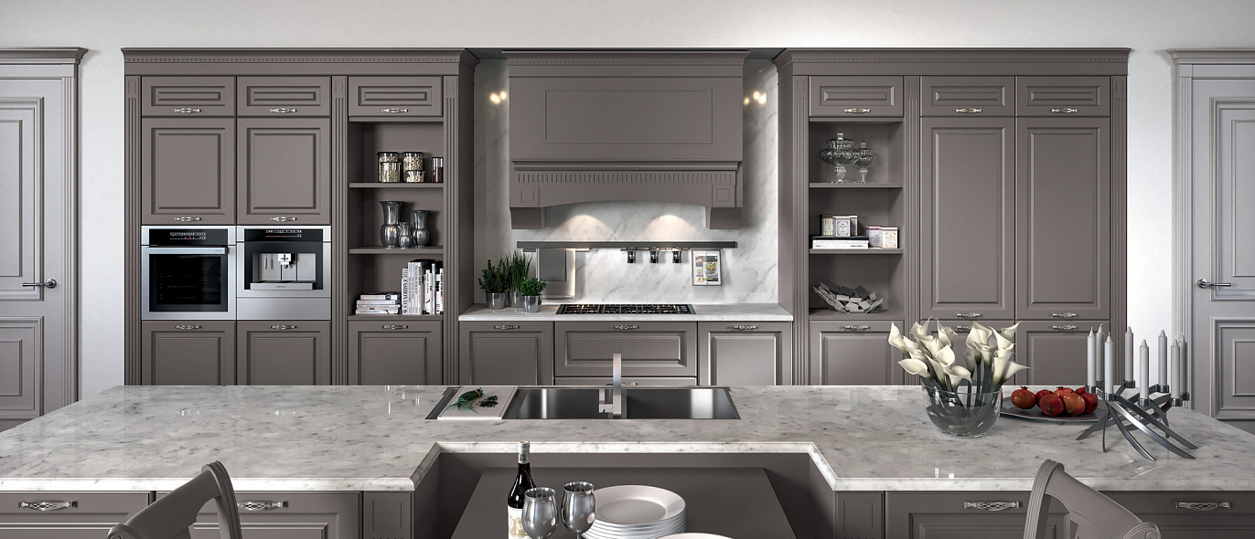 Treo kitchens Classic Line Isabel Matt Vulcano