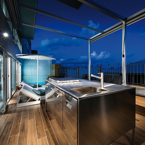 Arclinea Outdoor Kitchens