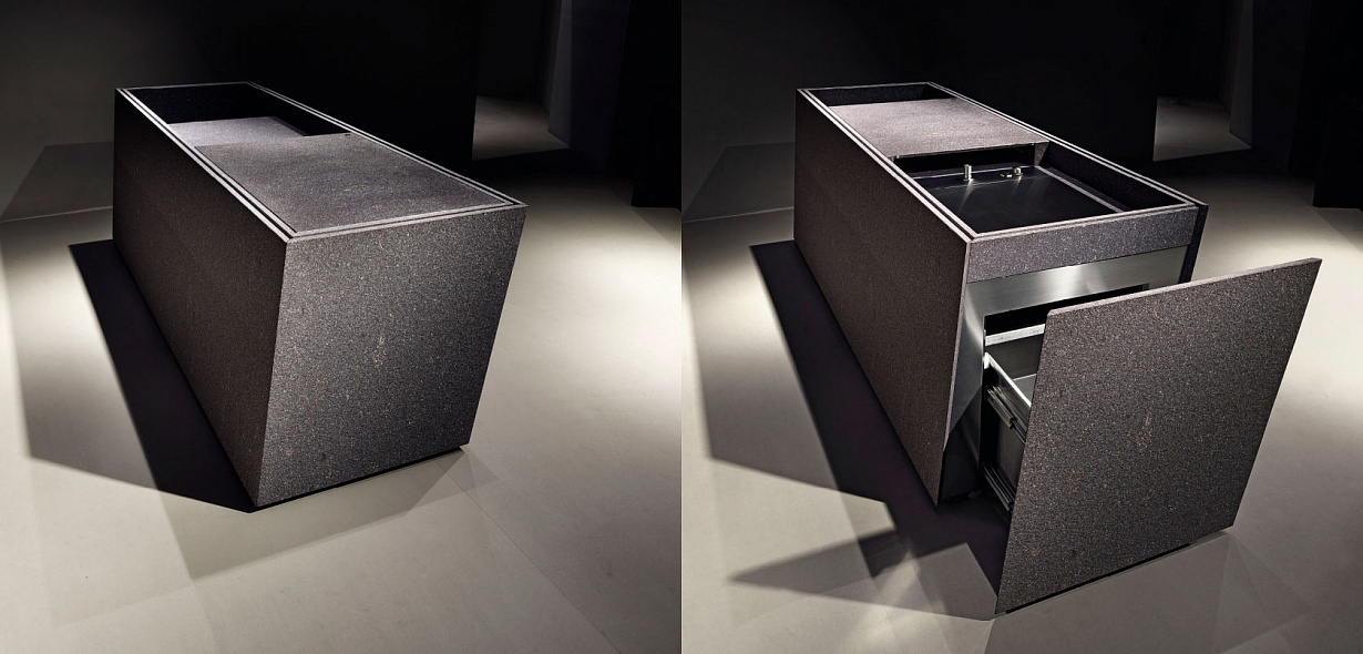 Minotti Cucine Incline Porfido Viola