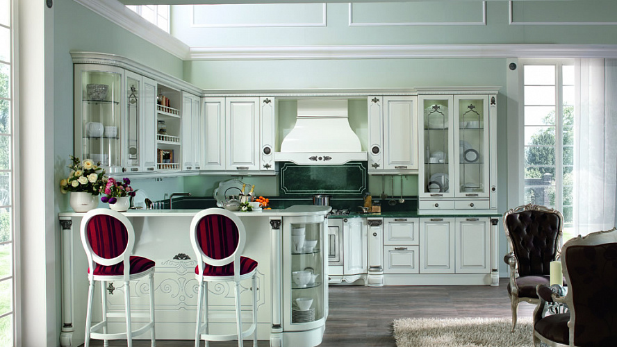 Tomassi Cucine «Belle Epoque Laccata Bianco»