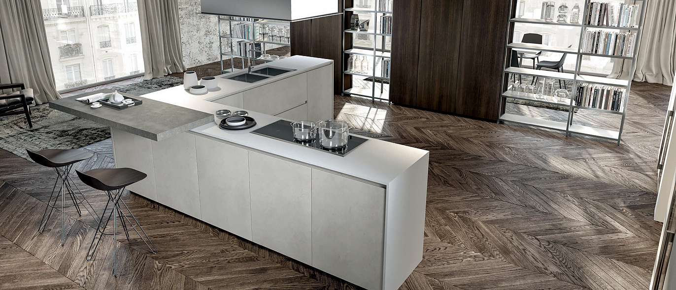 Treo kitchens Design Line B22 Melamine