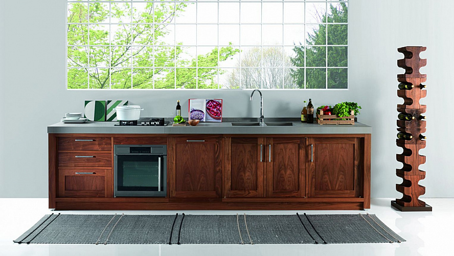 Кухня премиум из массива Riva 1920 Cucina Seven Days