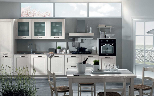 Кухня неоклассика Treo kitchens New Classic Line Tulay Limed White