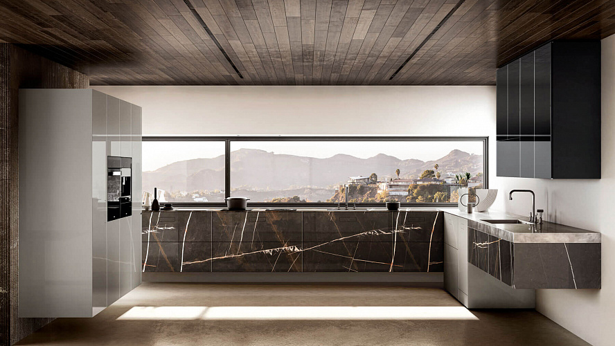 Lago «36e8 Marble XGlass Kitchen»