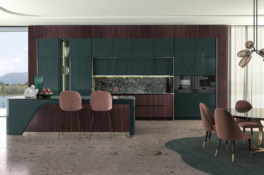 Castagna Cucine Sixsties Green