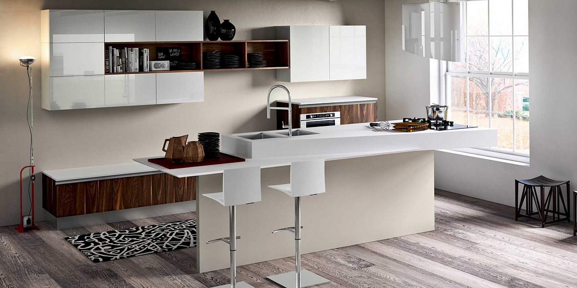 Treo kitchens Modern Line Thai Laminato Nobilitato