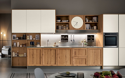 Кухня из шпона премиум Veneta Cucine Milano