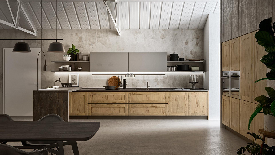 Gicinque Cucine «Time Rovere Alaska»
