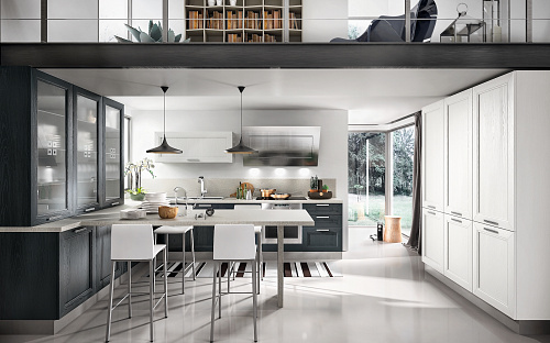 Белая кухня недорого Home Cucine Metropoli