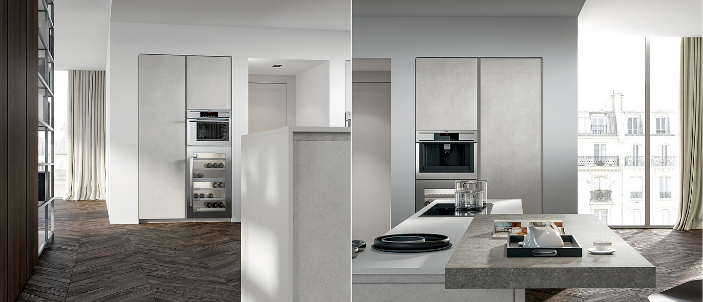 Treo kitchens Design Line B22 Melamine