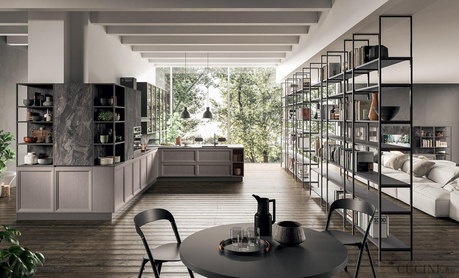 Кухня гостиная дизайн интерьера 2023