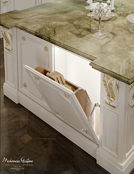 Modenese Gastone Romantica ivory and gold