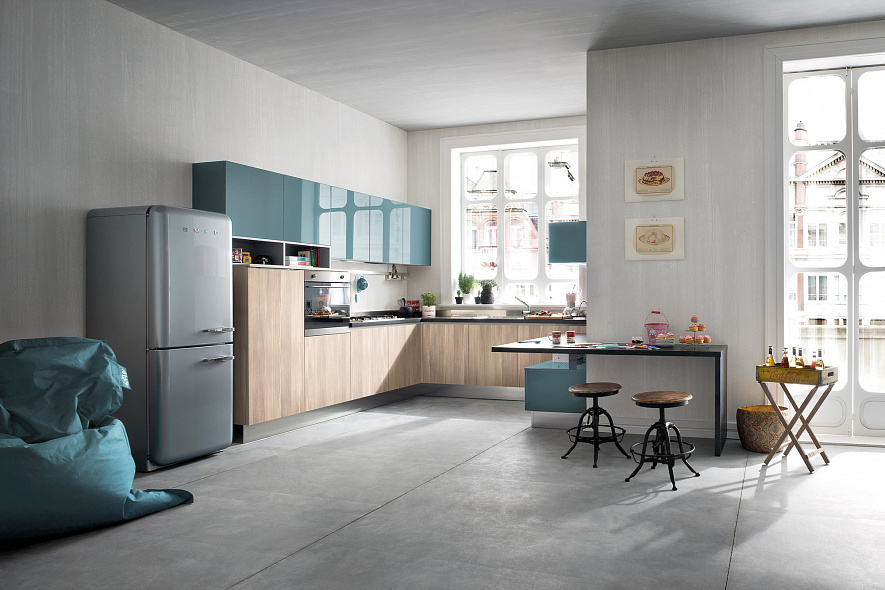 Record Cucine New Young 1 Linea System