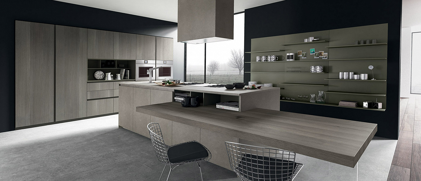 Treo kitchens Design Line G30 Laminam